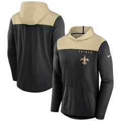 New Orleans Saints Fan Gear Pullover Hoodie - Black - Nike