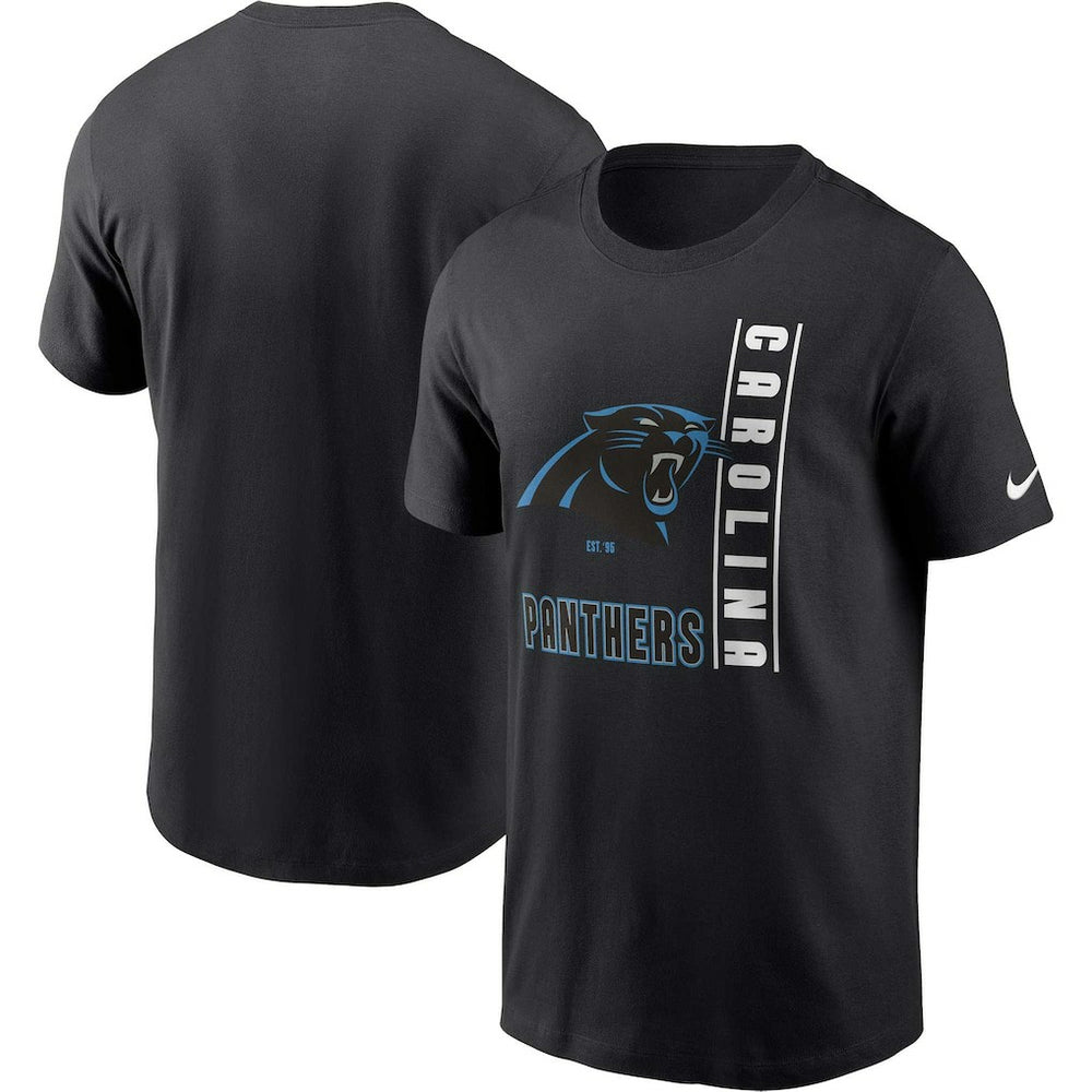 Carolina Panthers Lockup Essential T-Shirt - Black - Nike