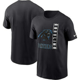 Carolina Panthers Lockup Essential T-Shirt - Black - Nike