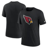 Arizona Cardinals Rewind Logo Tri-Blend T-Shirt - Black - Nike