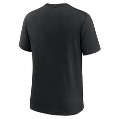 Carolina Panthers Rewind Logo Tri-Blend T-Shirt - Black - Nike