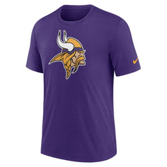 Minnesota Vikings Rewind Logo Tri-Blend T-Shirt - Purple - Nike