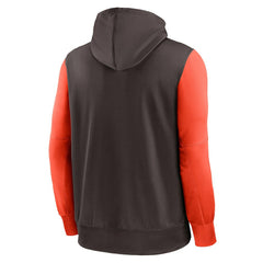 Cleveland Browns Performance Full-Zip Hoodie - Brown - Nike