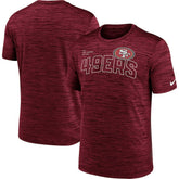 San Francisco 49ers Velocity Arch Performance T-Shirt - Scarlet - Nike