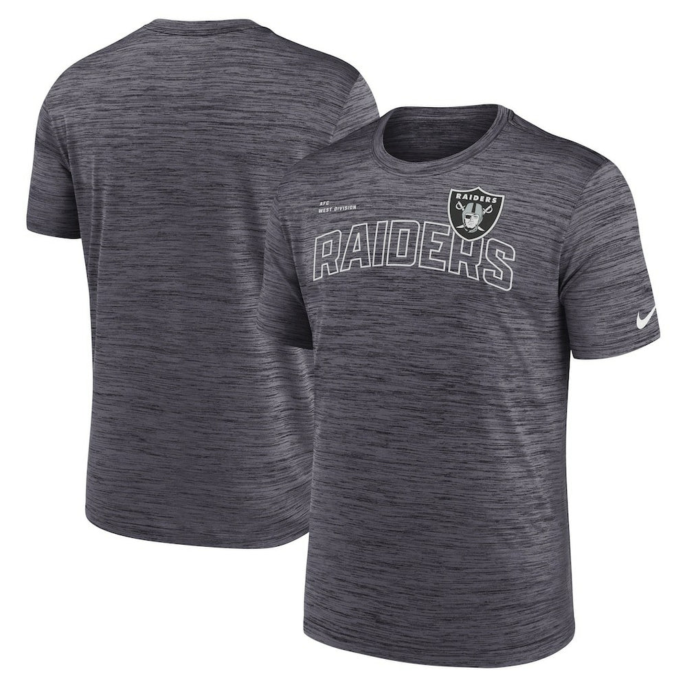 Las Vegas Raiders Velocity Arch Performance T-Shirt - Black - Nike