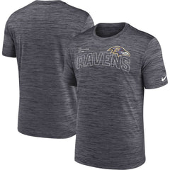 Baltimore Ravens Velocity Arch Performance T-Shirt - Black - Nike