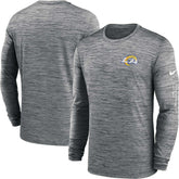 Los Angeles Rams Velocity Long Sleeve T-Shirt - Anthracite - Nike