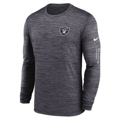 Las Vegas Raiders Velocity Long Sleeve T-Shirt - Black - Nike