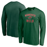 Minnesota Wild Victory Arch Long Sleeve T-Shirt - Green | NHL Clearance