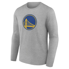Golden State Warriors Alternate Logo Long Sleeve T-Shirt Gray