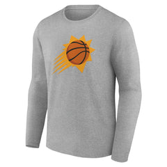 Phoenix Suns Alternate Logo Long Sleeve T-Shirt Gray