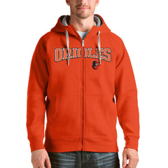 Baltimore Orioles Antigua Team Logo Victory Full-Zip Hoodie Online