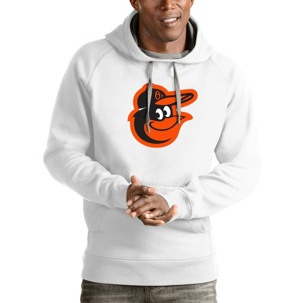 Baltimore Orioles Antigua Victory Pullover Team Logo Hoodie Outlet