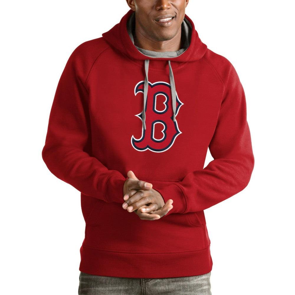 Boston Red Sox Antigua Victory Pullover Team Logo Hoodie Near Me