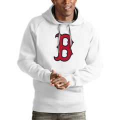 Boston Red Sox Antigua Victory Pullover Team Logo Hoodie Near Me