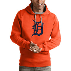 Detroit Tigers Antigua Victory Pullover Team Logo Hoodie Outlet