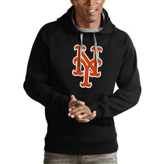 New York Mets Antigua Victory Pullover Team Logo Hoodie Discount