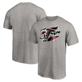 Atlanta Falcons True Color T-Shirt - Heather Gray - NFL