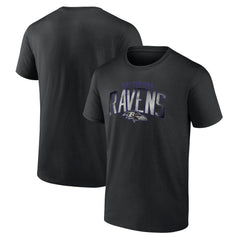 Baltimore Ravens Smoke Arch T-Shirt - Black - NFL