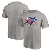 Buffalo Bills True Color T-Shirt - Heather Gray - NFL