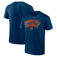 Chicago Bears Hometown Collection Sweep T-Shirt - Navy - NFL