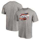Denver Broncos True Color T-Shirt - Heather Gray - NFL