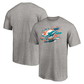 Miami Dolphins True Color T-Shirt - Heather Gray - NFL