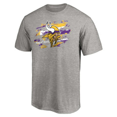Minnesota Vikings True Color T-Shirt - Heather Gray - NFL