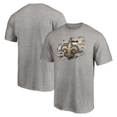 New Orleans Saints True Color T-Shirt - Heather Gray - NFL