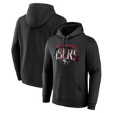 San Francisco 49ers Smoke Arch Pullover Hoodie - Black - NFL