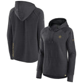Boston Bruins Fanatics Women's Authentic Pro Pullover Hoodie - Heather Charcoal | Fanatics sale