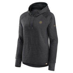 Boston Bruins Fanatics Women's Authentic Pro Pullover Hoodie - Heather Charcoal | Fanatics sale