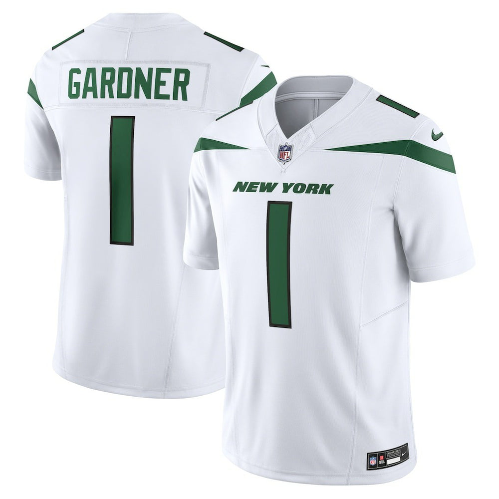 Ahmad Sauce Gardner New York Jets Vapor F.U.S.E. Limited Jersey - White - Nike