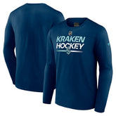 Seattle Kraken Fanatics Authentic Pro Primary Long Sleeve T-Shirt - Deep Sea Blue | Fanatics sale