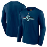 Seattle Kraken Fanatics Authentic Pro Secondary Long Sleeve T-Shirt - Deep Sea Blue | Fanatics sale