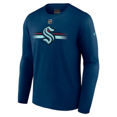 Seattle Kraken Fanatics Authentic Pro Secondary Long Sleeve T-Shirt - Deep Sea Blue | Fanatics sale