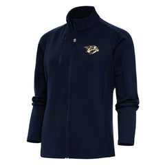 Nashville Predators Antigua Women's Team Logo Generation Full-Zip Jacket - Navy | NHL online