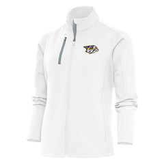 Nashville Predators Antigua Women's Team Logo Generation Full-Zip Jacket - White | NHL sale