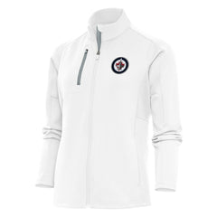 Winnipeg Jets Antigua Women's Team Logo Generation Full-Zip Jacket - White | NHL sale