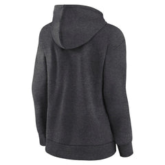 Vancouver Canucks Fanatics Women's Authentic Pro Core Secondary Fleece Pullover Hoodie - Heather Charcoal | Fanatics on sale