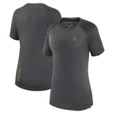 Vegas Golden Knights Fanatics Women's Authentic Pro Tech T-Shirt - Gray | Fanatics Lifestyle