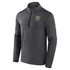 Vegas Golden Knights Fanatics Authentic Pro Quarter-Zip Pullover Top - Heather Charcoal | Fanatics Clearance