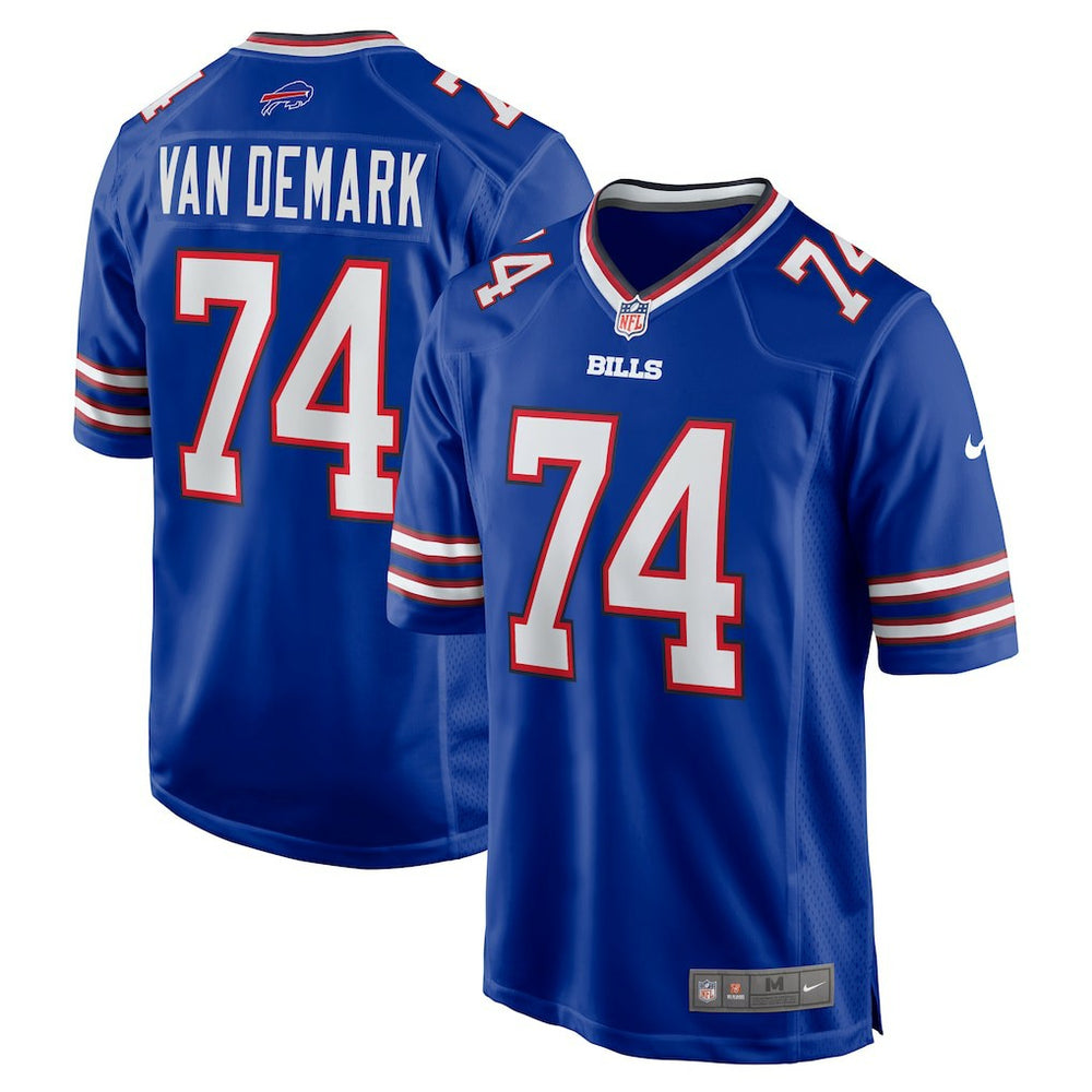 Ryan Van Demark Buffalo Bills Game Player Jersey - Royal - Nike