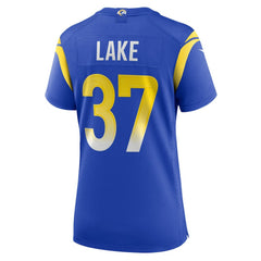 Quentin Lake Los Angeles Rams Women's Game Player Jersey - Royal - Nike