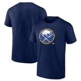 Buffalo Sabres Splatter Logo Team T-Shirt - Navy | NHL near me