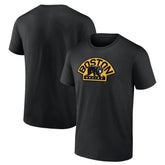 Boston Bruins Shoulder Patch Logo T-Shirt - Black | NHL on sale