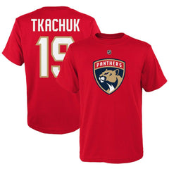 Matthew Tkachuk Florida Panthers Youth Player Name & Number T-Shirt - Red | NHL online