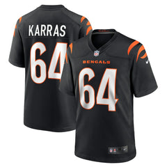 Ted Karras Cincinnati Bengals Game Player Jersey - Black - Nike