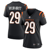 Cam Taylor-Britt Cincinnati Bengals Women's Game Player Jersey - Black - Nike