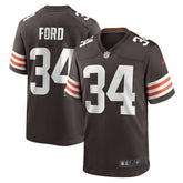 Jerome Ford Cleveland Browns Game Player Jersey - Brown - Nike